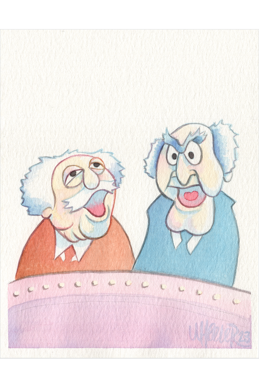 "Statler and Waldorf" by Jeremy Wheeler