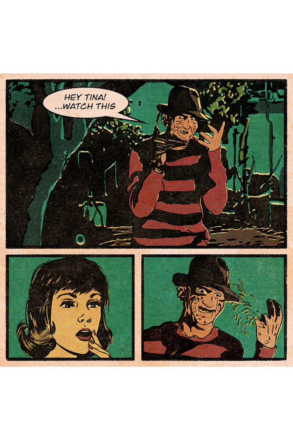 "Hey Tina!" by Jerome Caskets