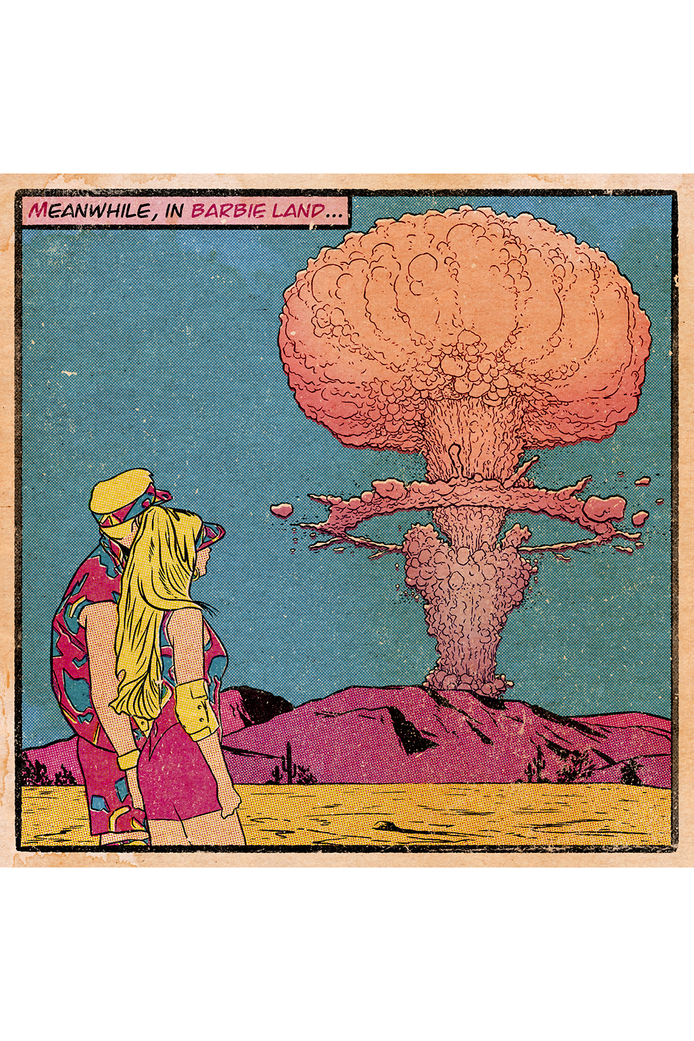 "Barbenheimer" by Jerome Caskets