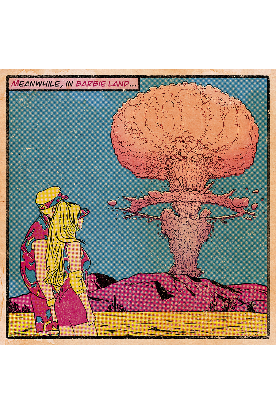 "Barbenheimer" by Jerome Caskets