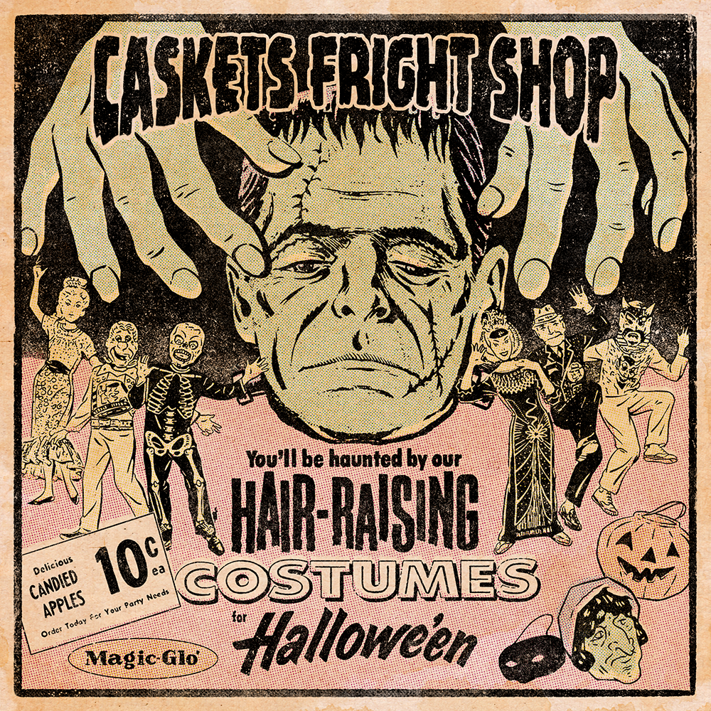 "Caskets Fright Shop" by Jerome Caskets