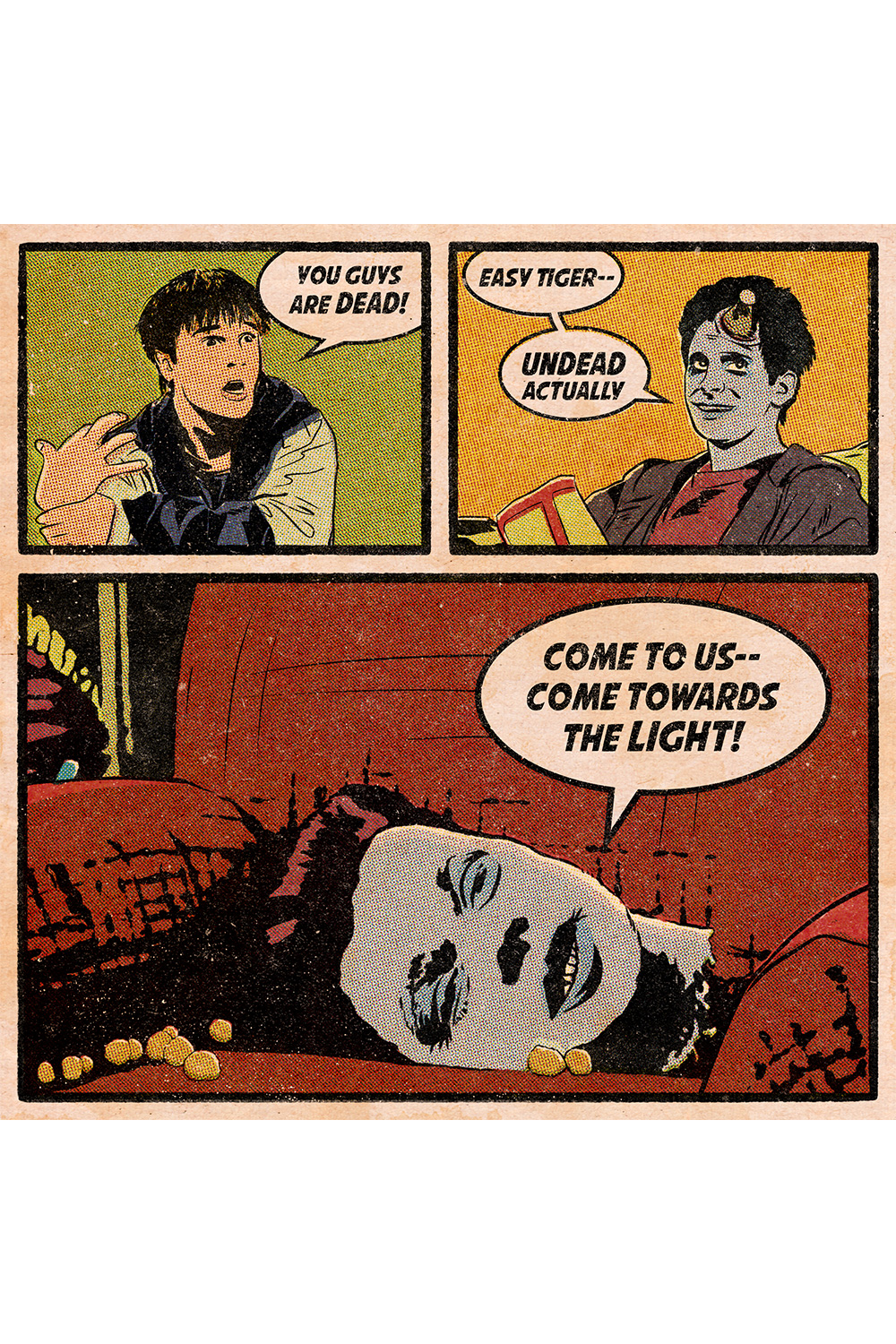 "Come Towards The Light" by Jerome Caskets