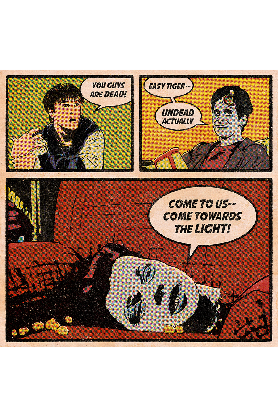 "Come Towards The Light" by Jerome Caskets