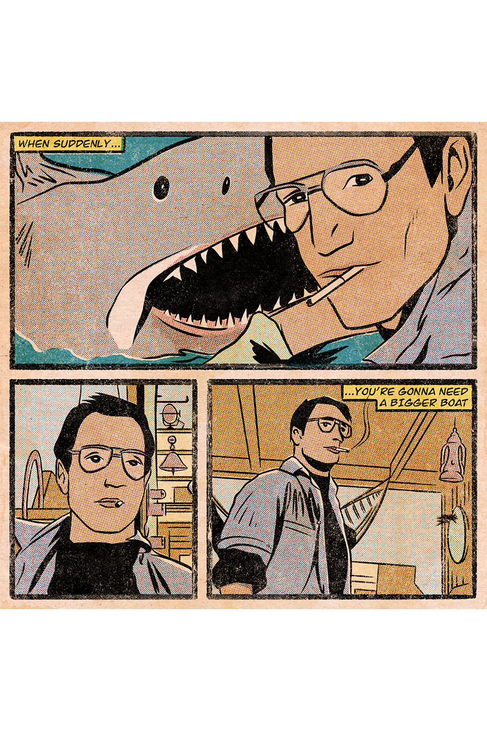 "You're Gonna Need A Bigger Boat" by Jerome Caskets