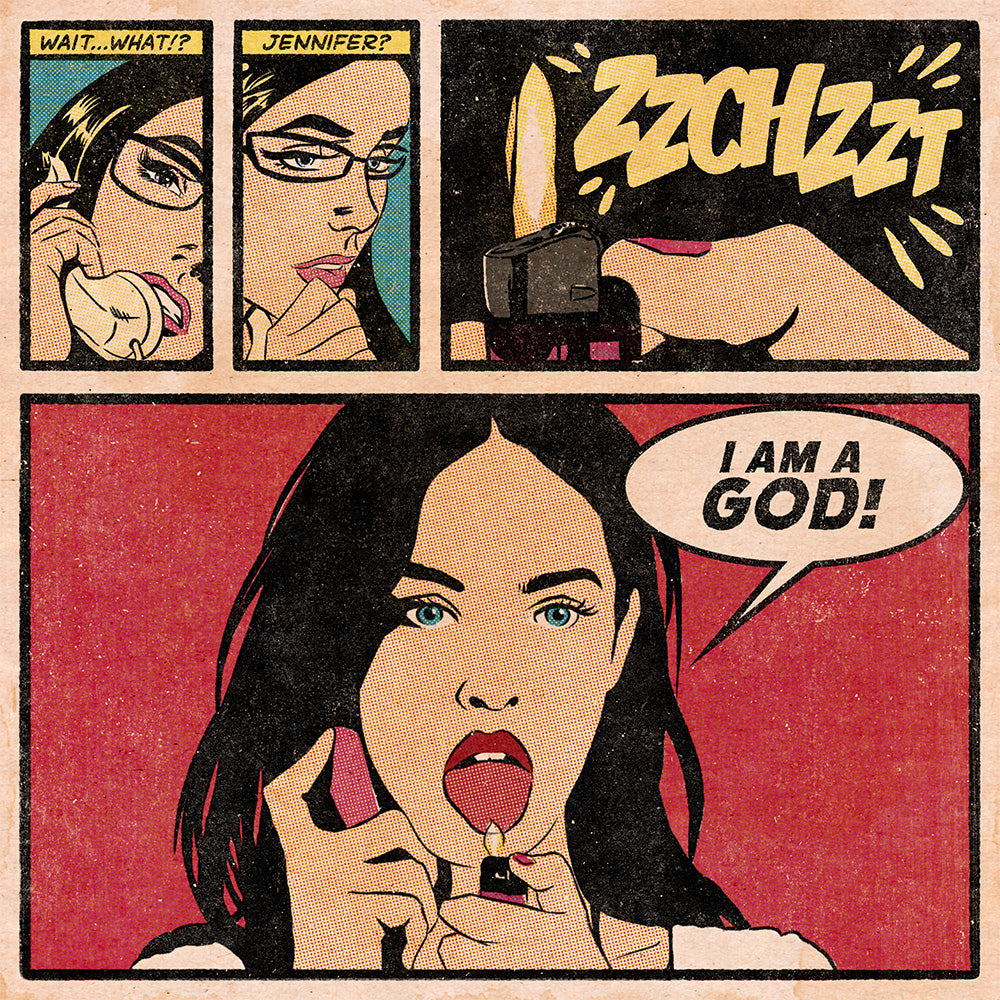 "I am a God" by Jerome Caskets