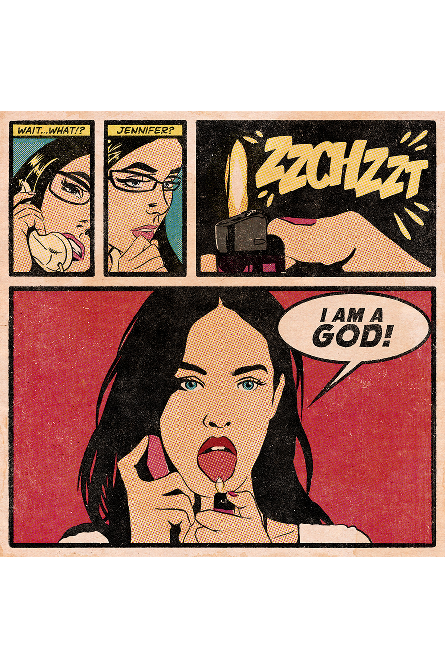 "I am a God" by Jerome Caskets