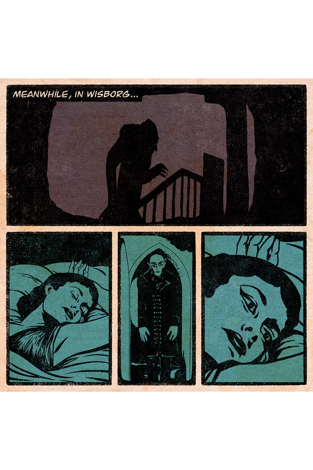 "The Count Creeps" by Jerome Caskets