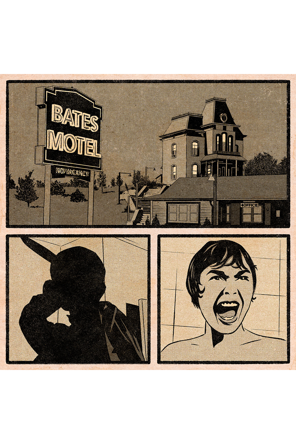 "Bates Motel" by Jerome Caskets