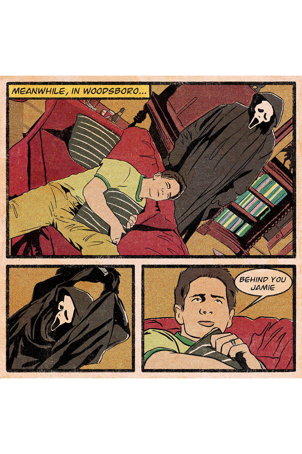 "Behind You!" by Jerome Caskets