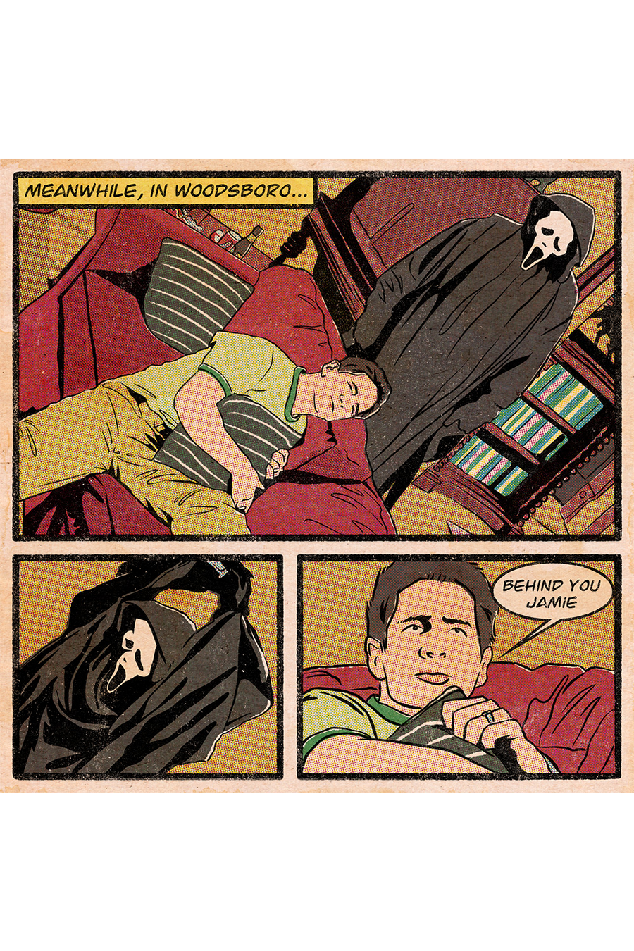 "Behind You!" by Jerome Caskets