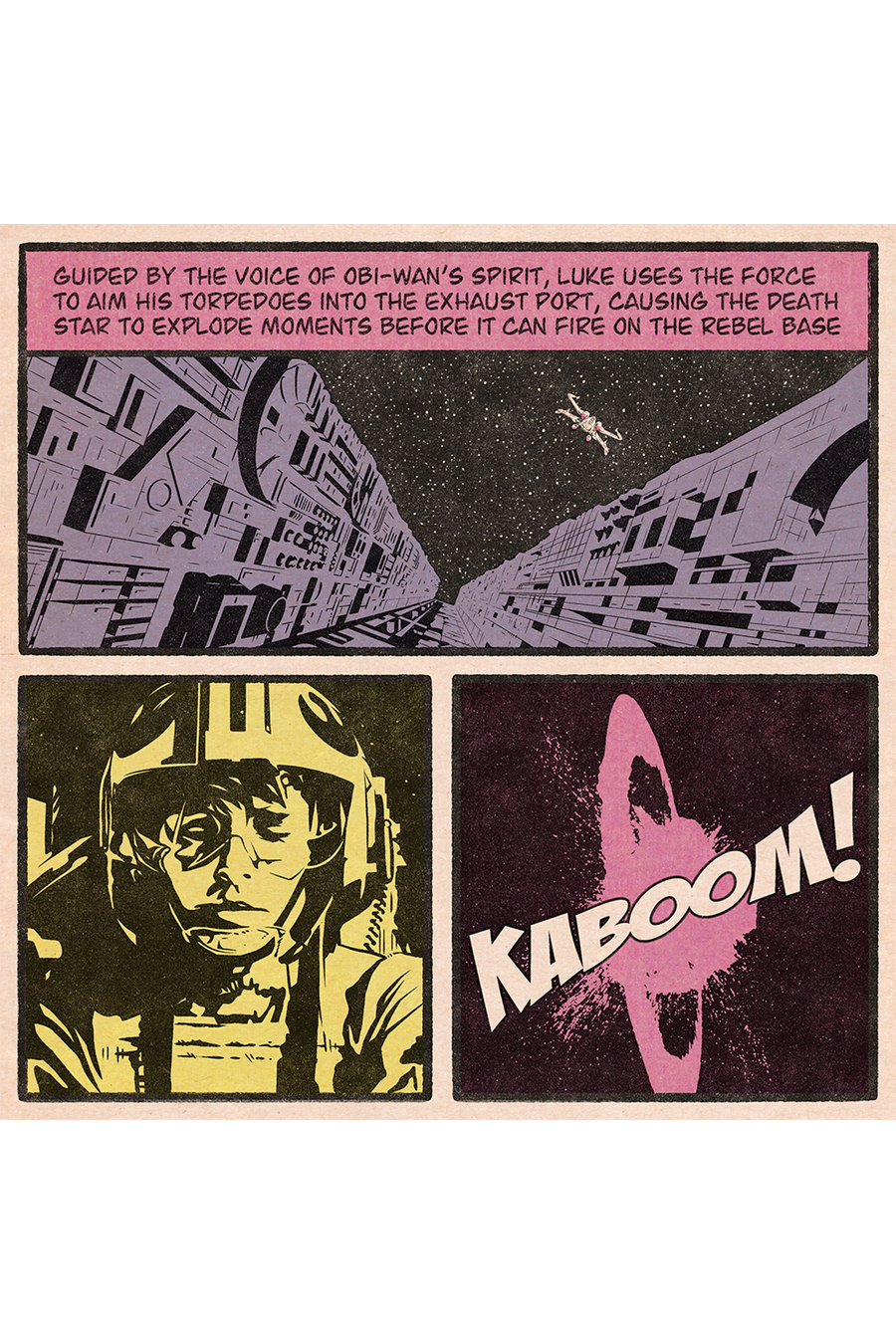 "Battle of the Death Star" by Jerome Caskets