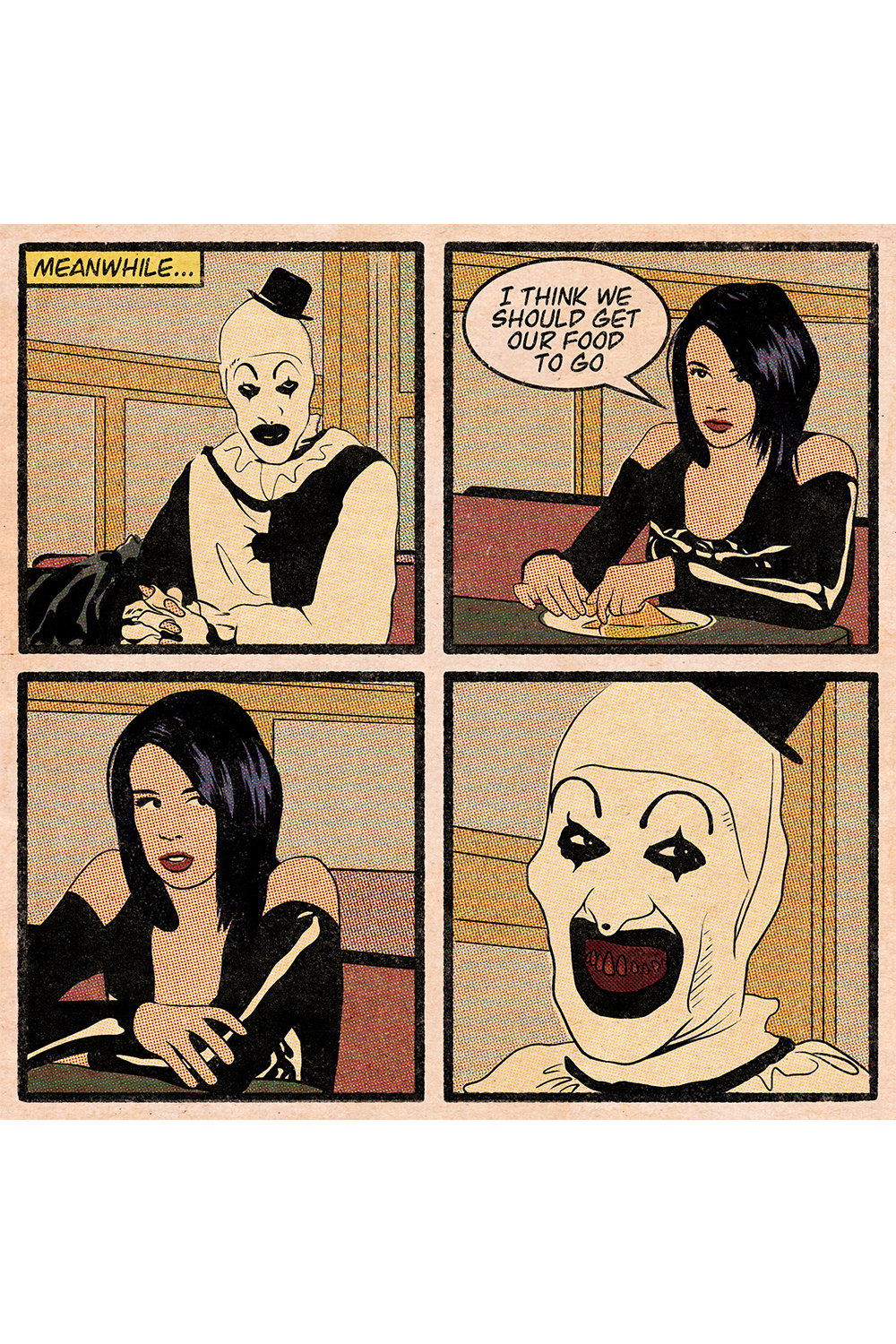 "The Stare Off" by Jerome Caskets