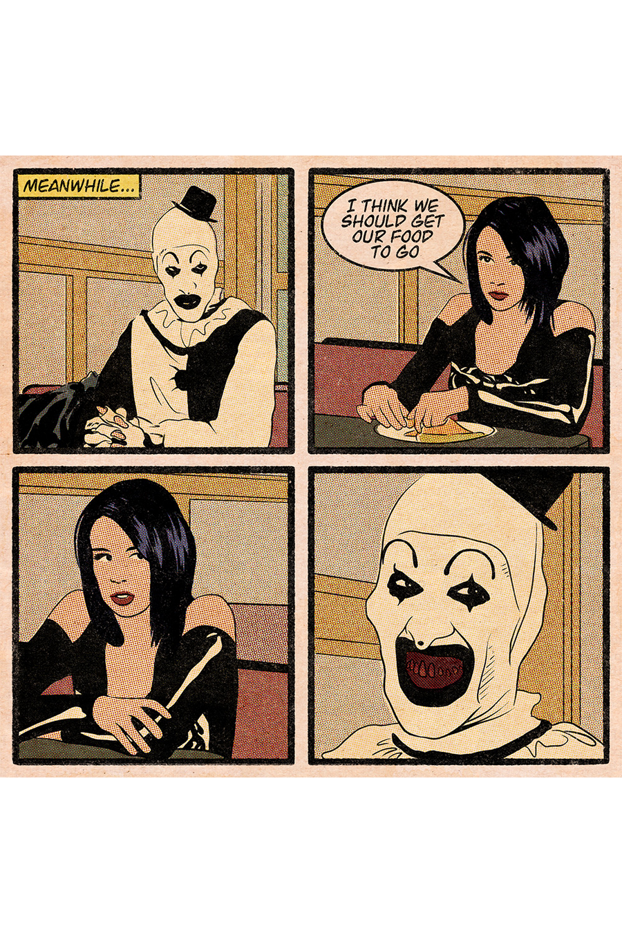 "The Stare Off" by Jerome Caskets