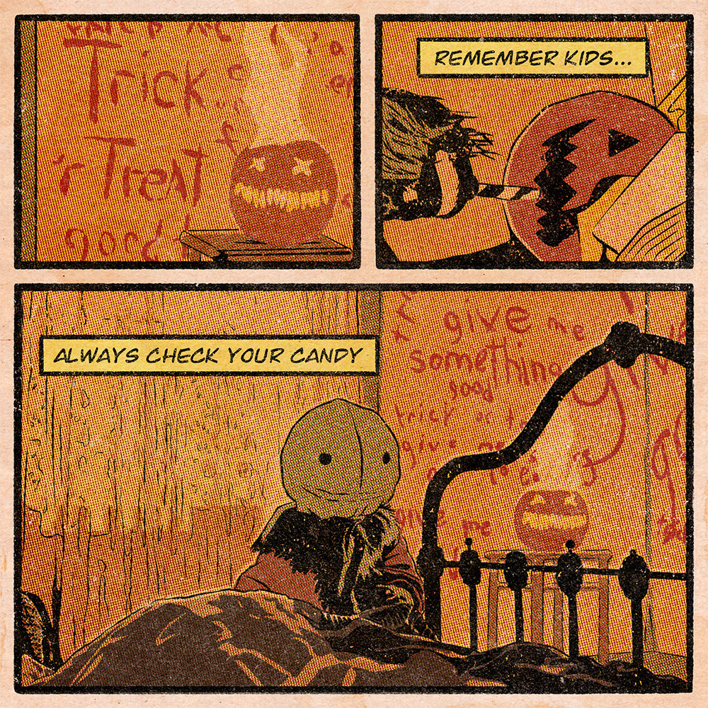 "Always Check Your Candy" by Jerome Caskets