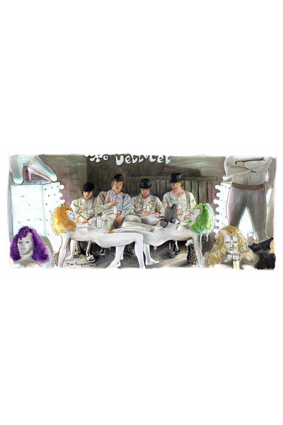 "Alex and his Three Droogs" by Jim Ferguson
