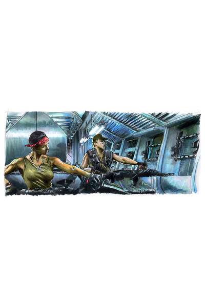 "Drake and Vasquez" by Jim Ferguson