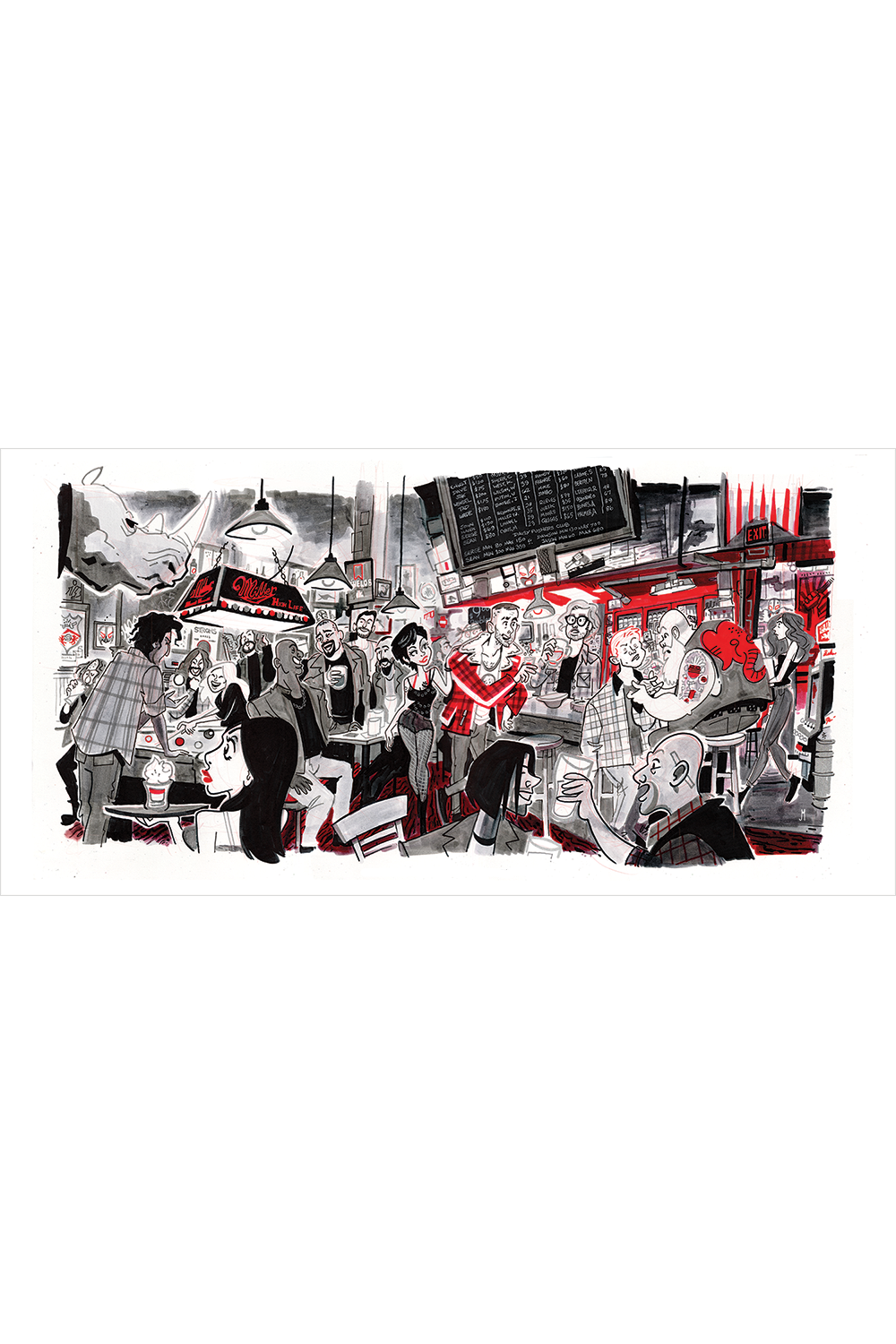 "Sister Margaret’s School for Wayward Girls" Original by Joey Mason