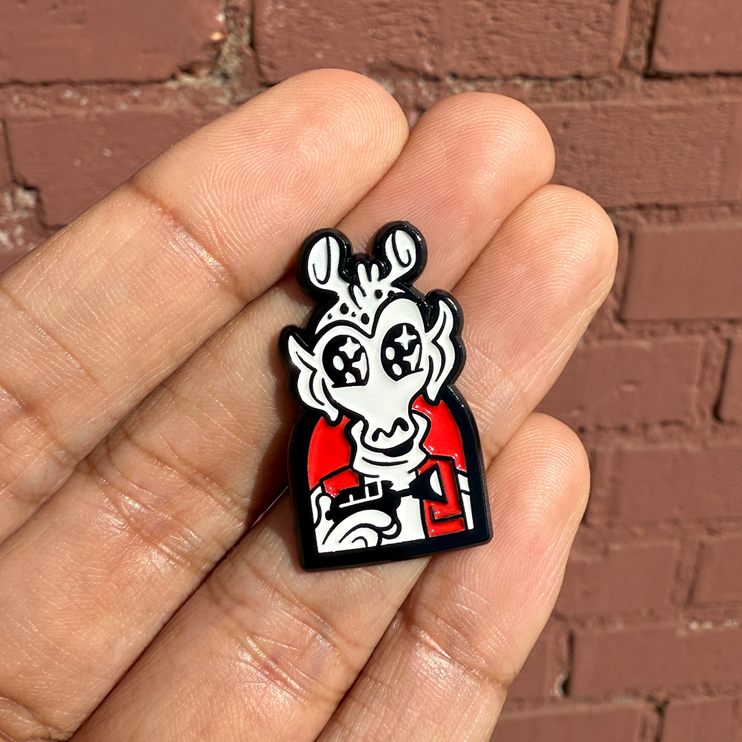 "Greedo" Red Pin by Joey Mason