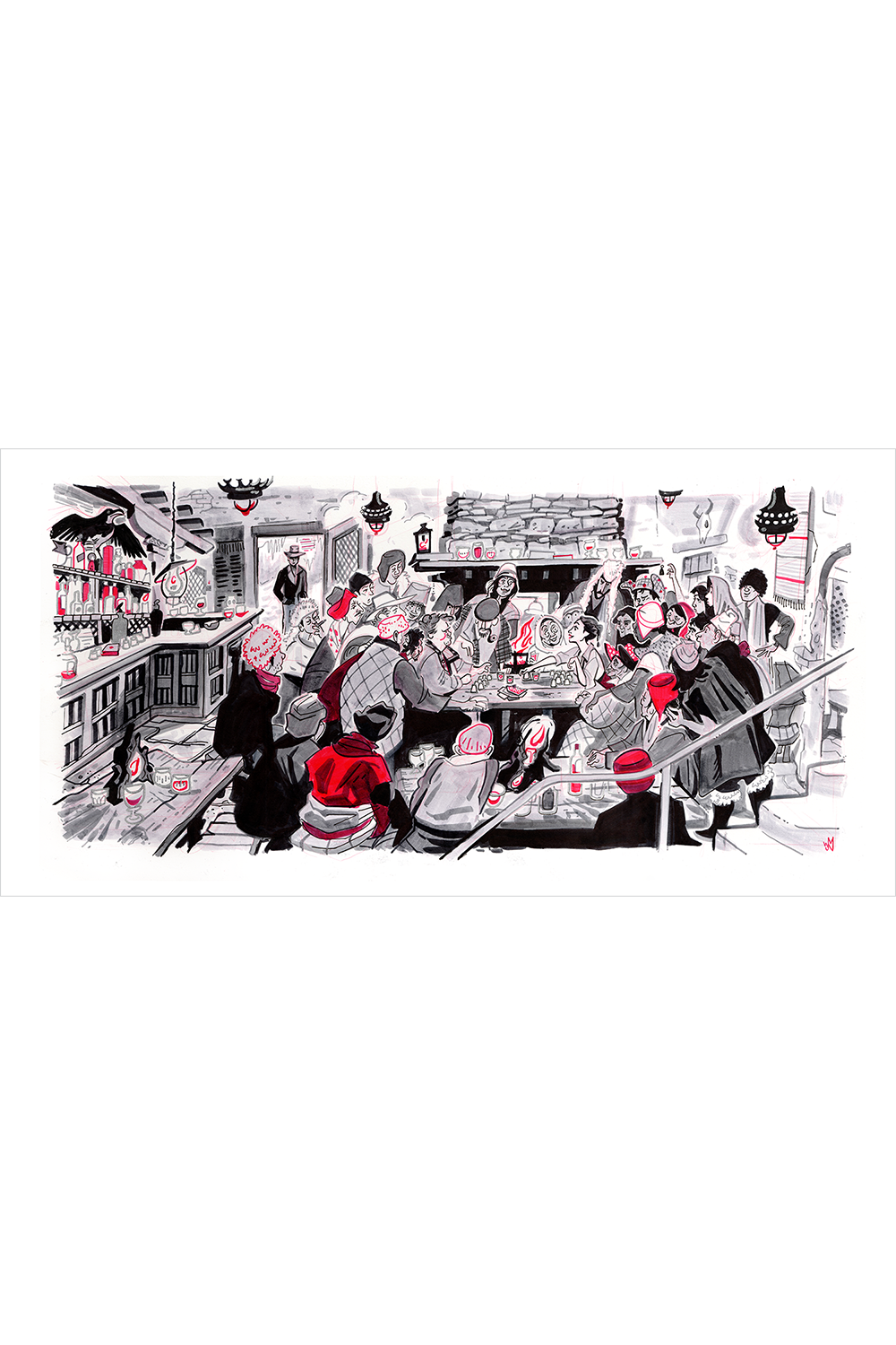 "The Raven Saloon" Original by Joey Mason