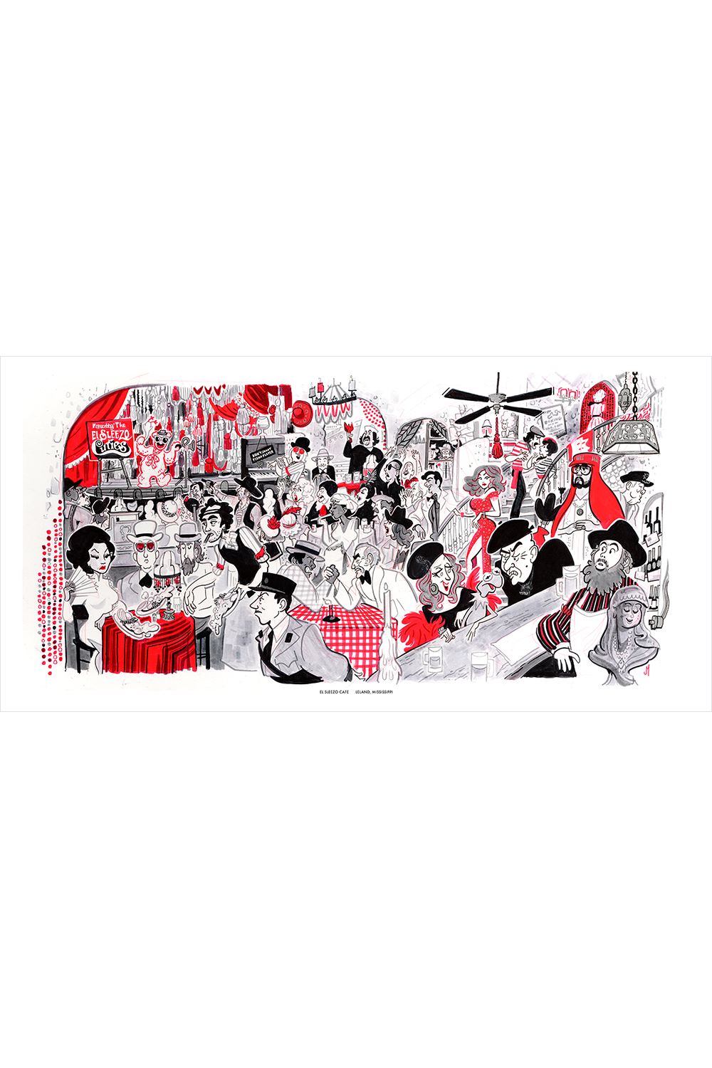 "El Sleazo Cafe" by Joey Mason