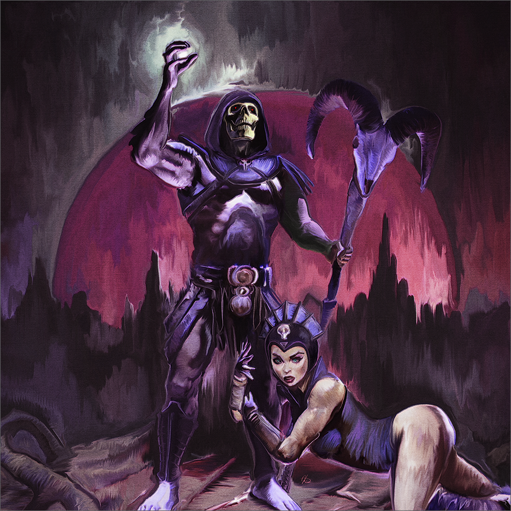 "Sorceror of Skull Mountain" by John Dunn