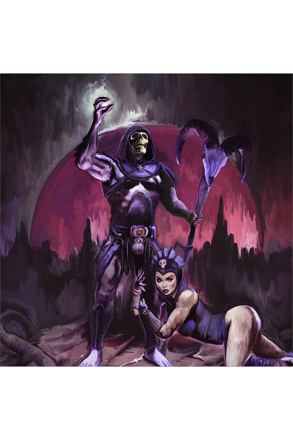 "Sorceror of Skull Mountain" by John Dunn