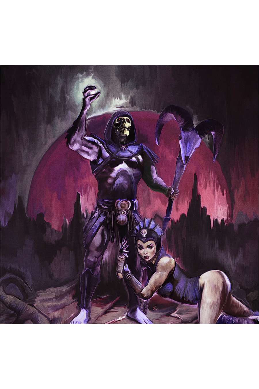 "Sorceror of Skull Mountain" by John Dunn