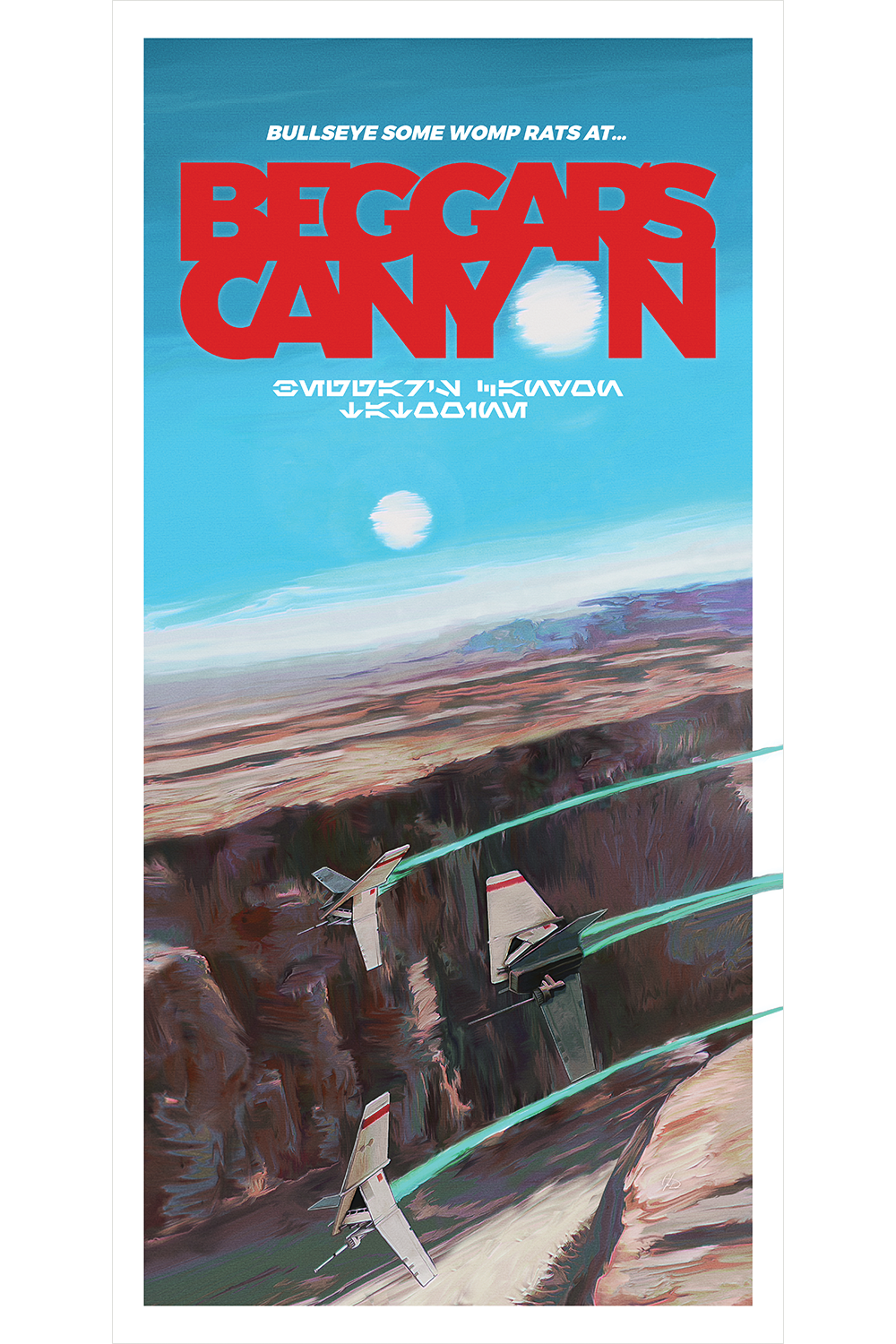 "Just Like Beggars Canyon Back Home" by John Dunn