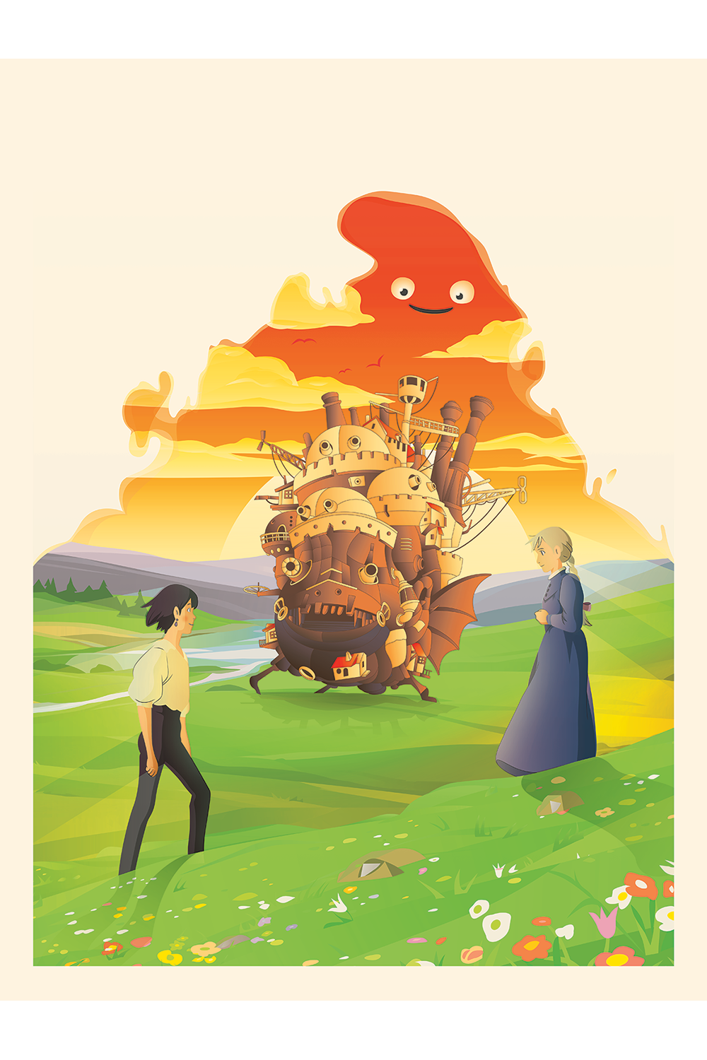 "The Lovers and the Castle" by Joseph K. Roman