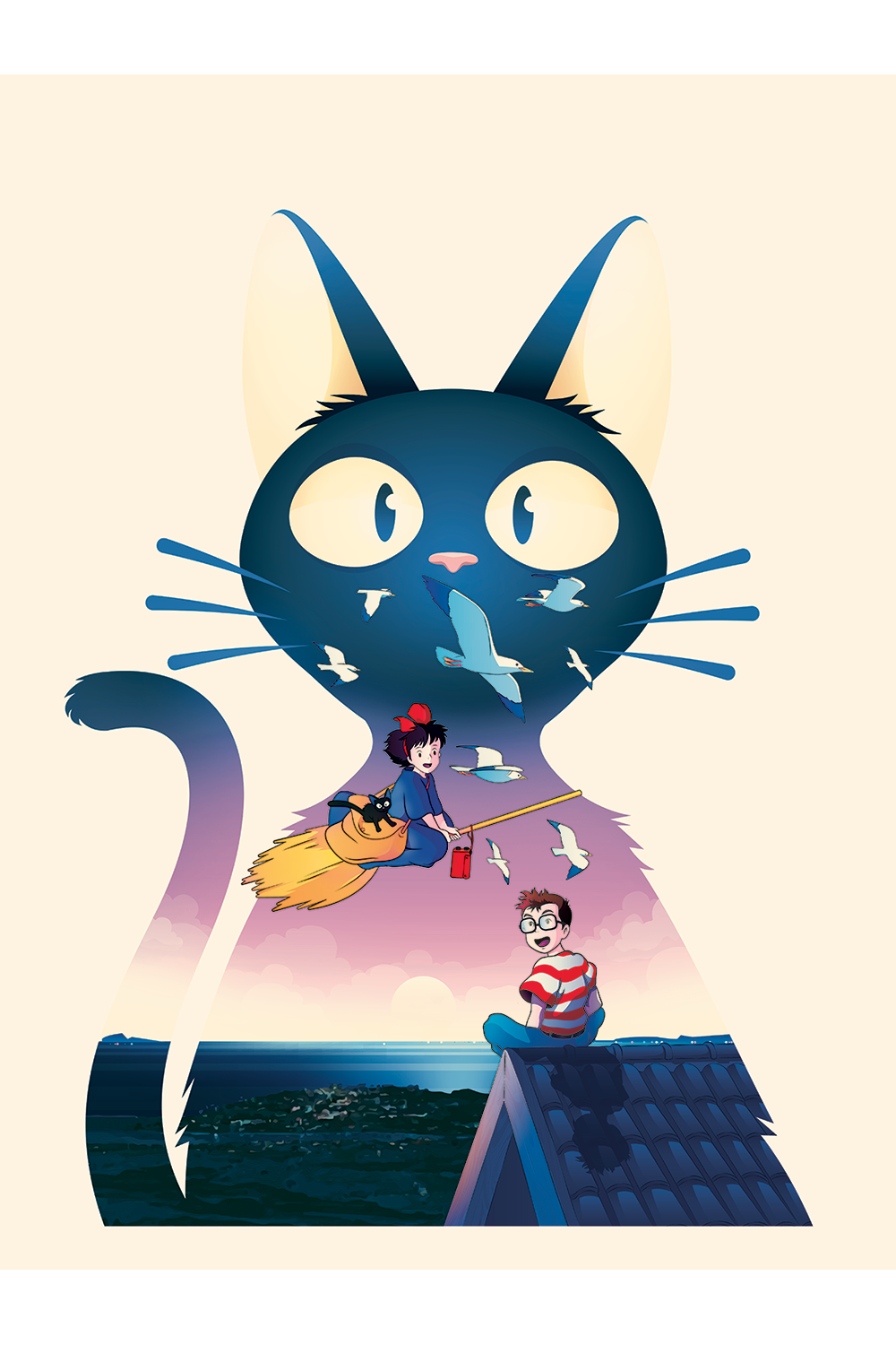 "The Cat and the Witch" by Joseph K. Roman