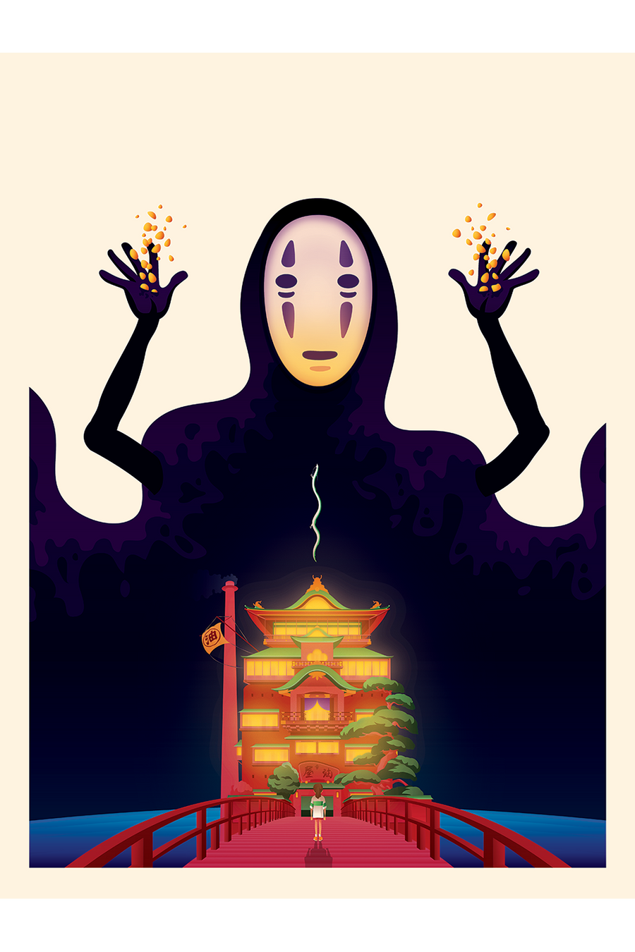 "The No-Face and the Bath House" by Joseph K. Roman