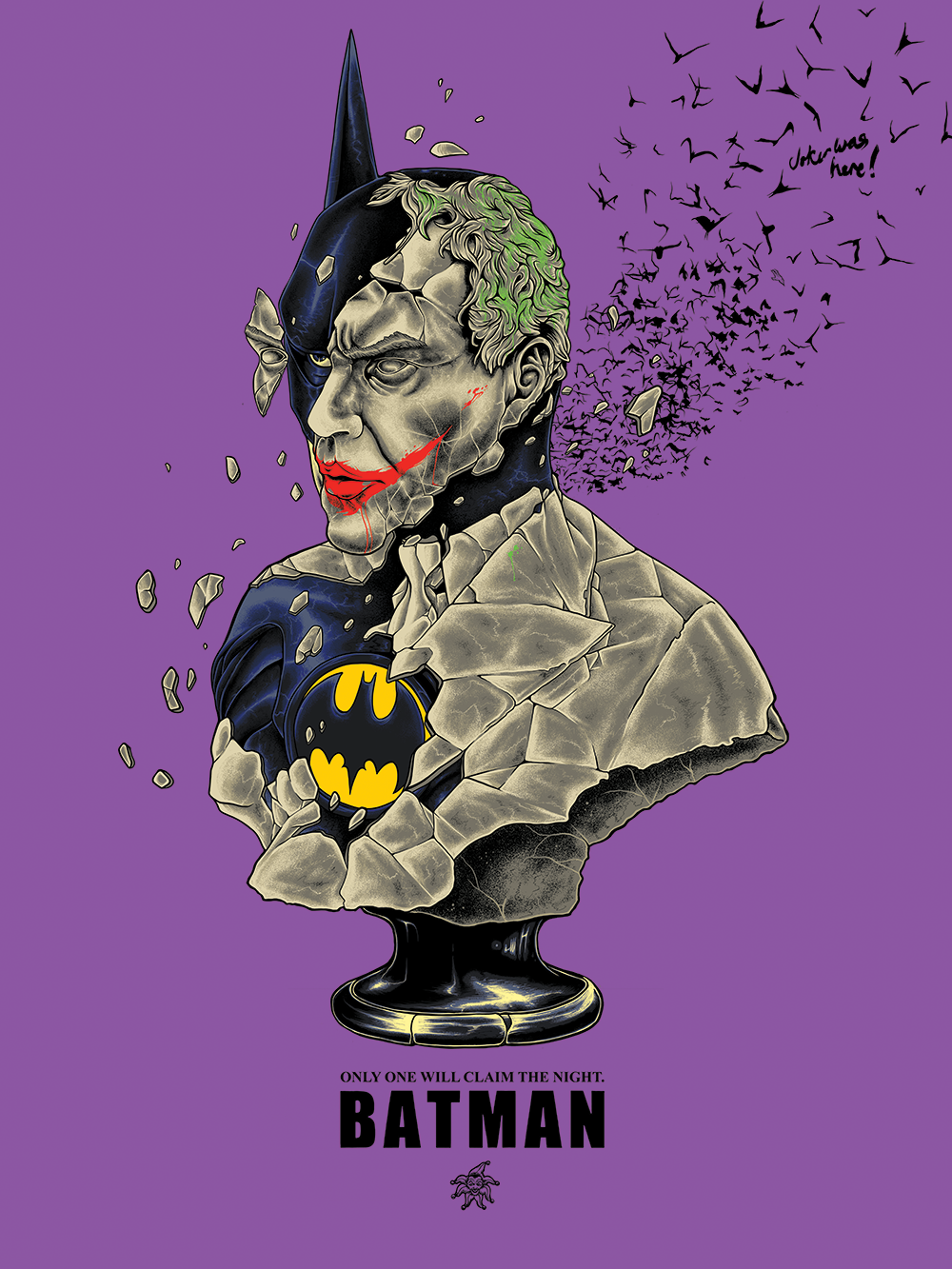 "Only one will claim the night." by Josh Beamish