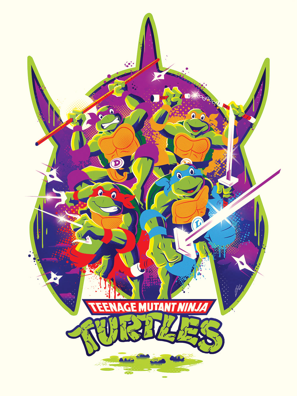 "TMNT '87 Celebration" by Julien Rico Jr