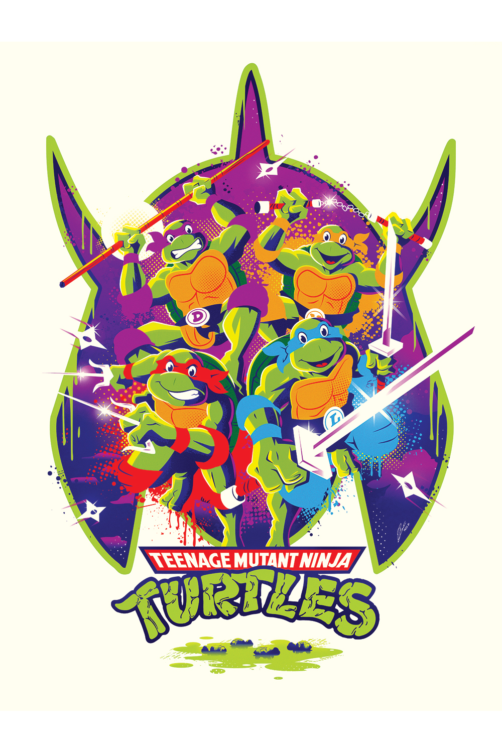 "TMNT '87 Celebration" by Julien Rico Jr