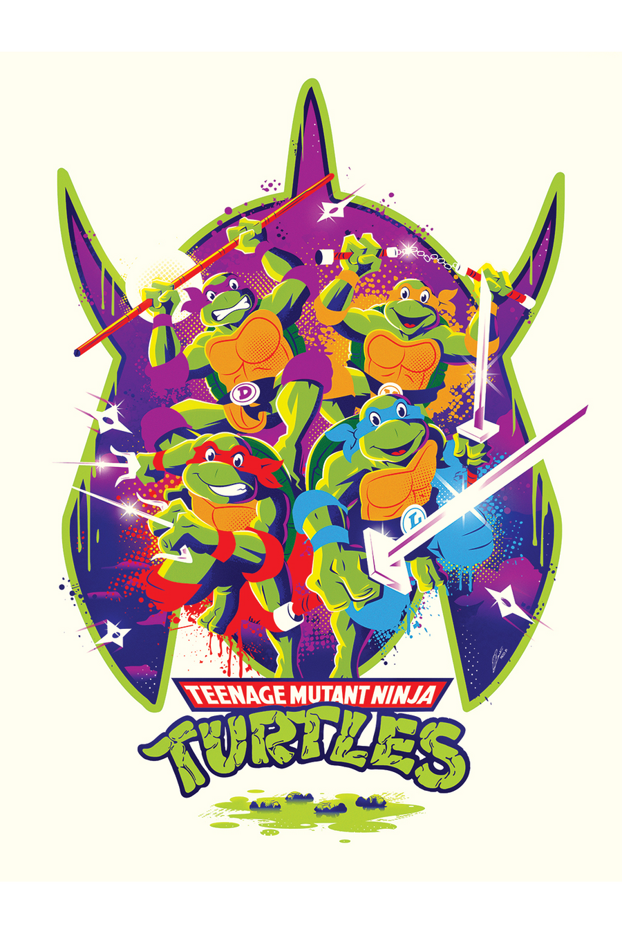 "TMNT '87 Celebration" by Julien Rico Jr