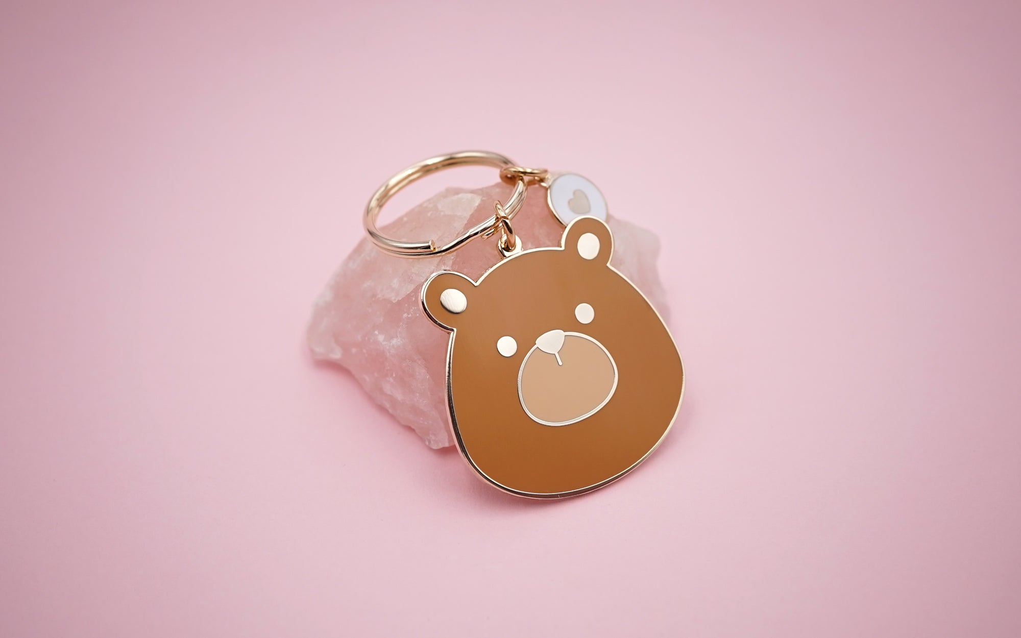 "Brown Bear" Keychain by Kelly McMahon