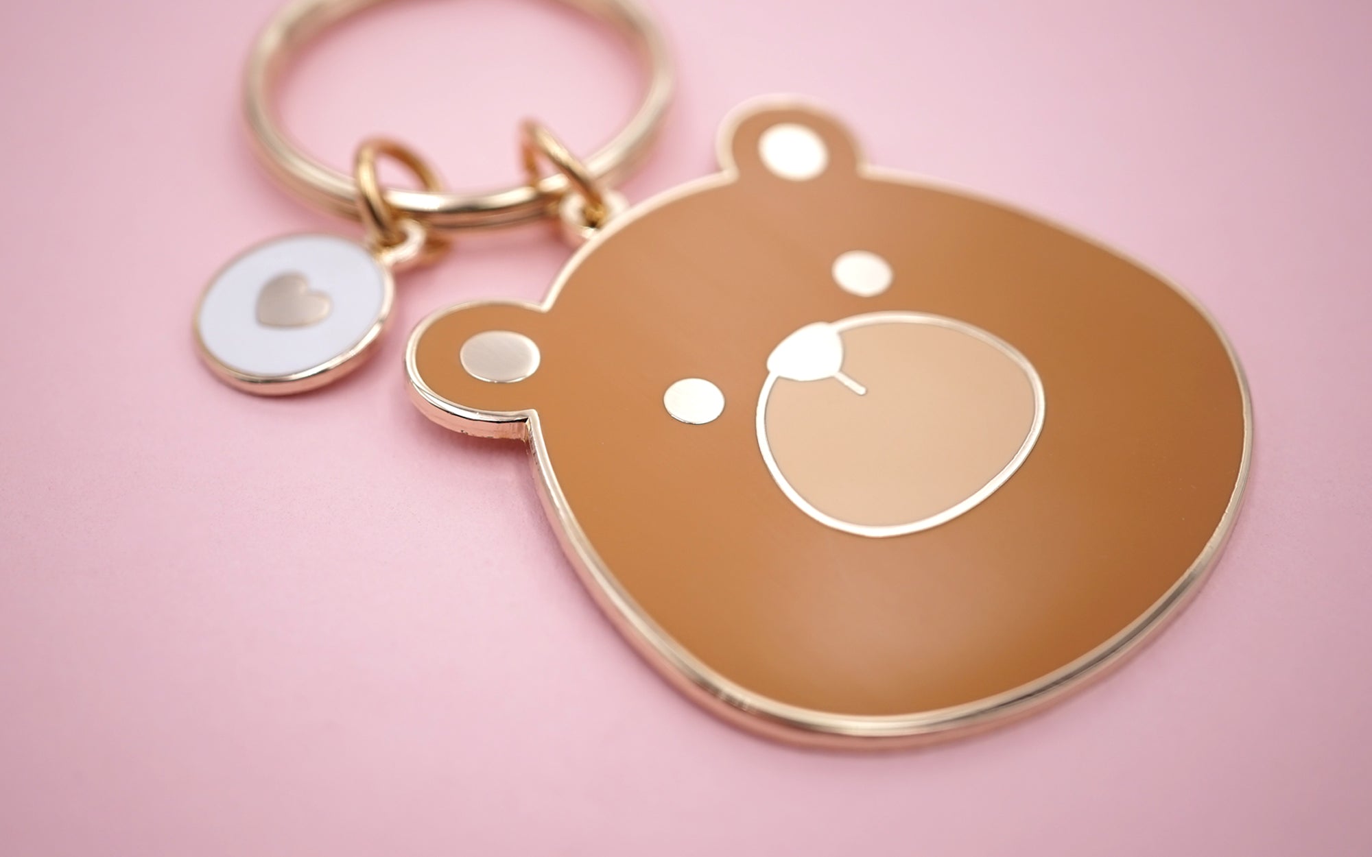 "Brown Bear" Keychain by Kelly McMahon
