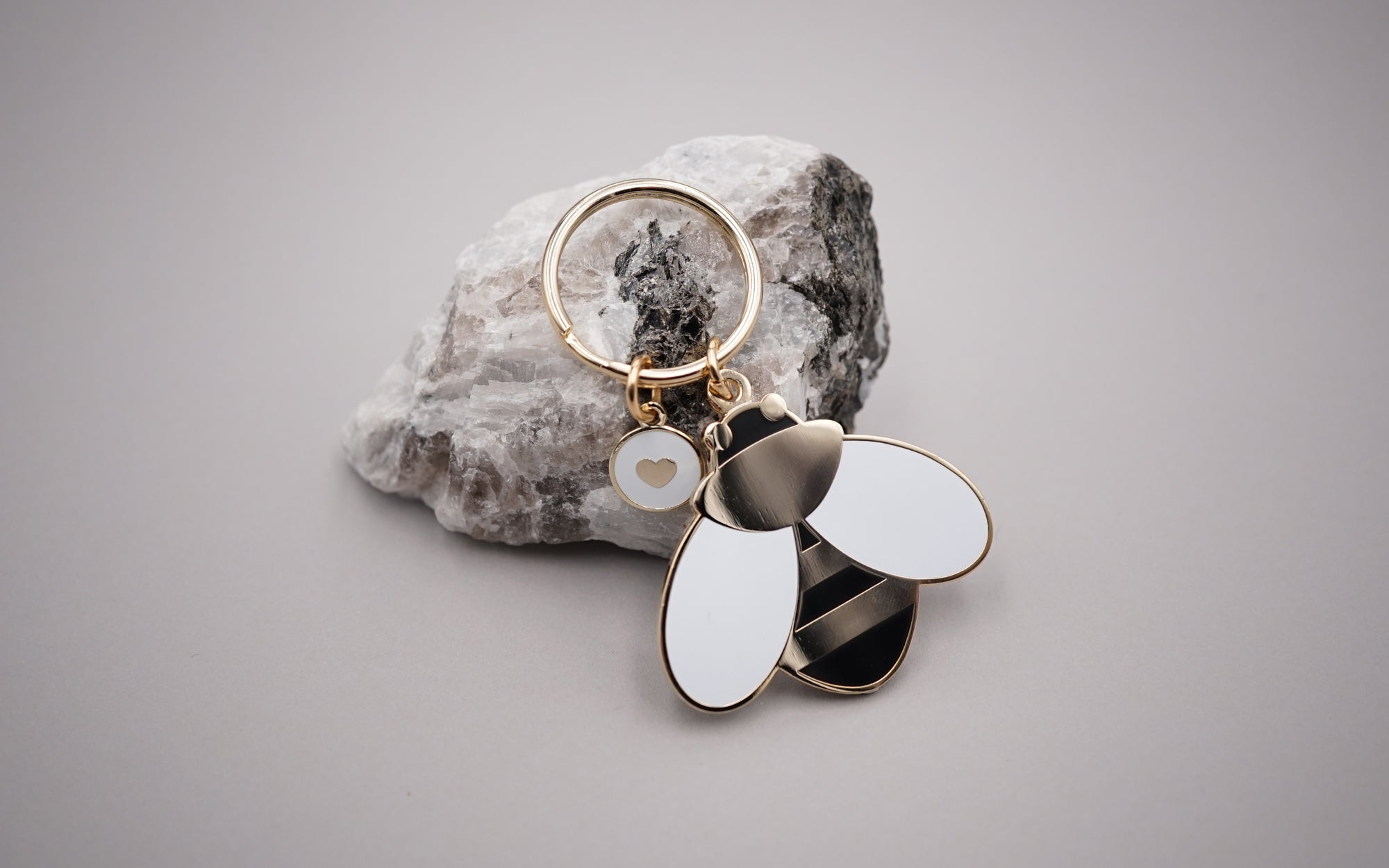 "Bee" Keychain by Kelly McMahon