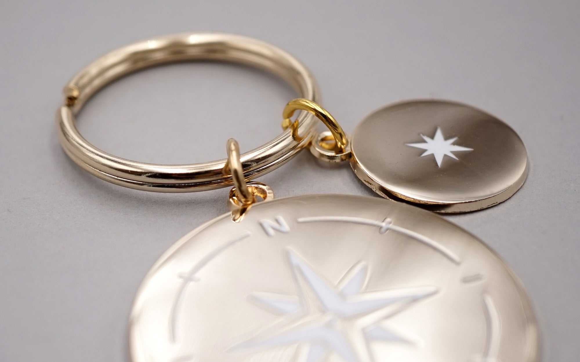 "True North" Keychain by Kelly McMahon