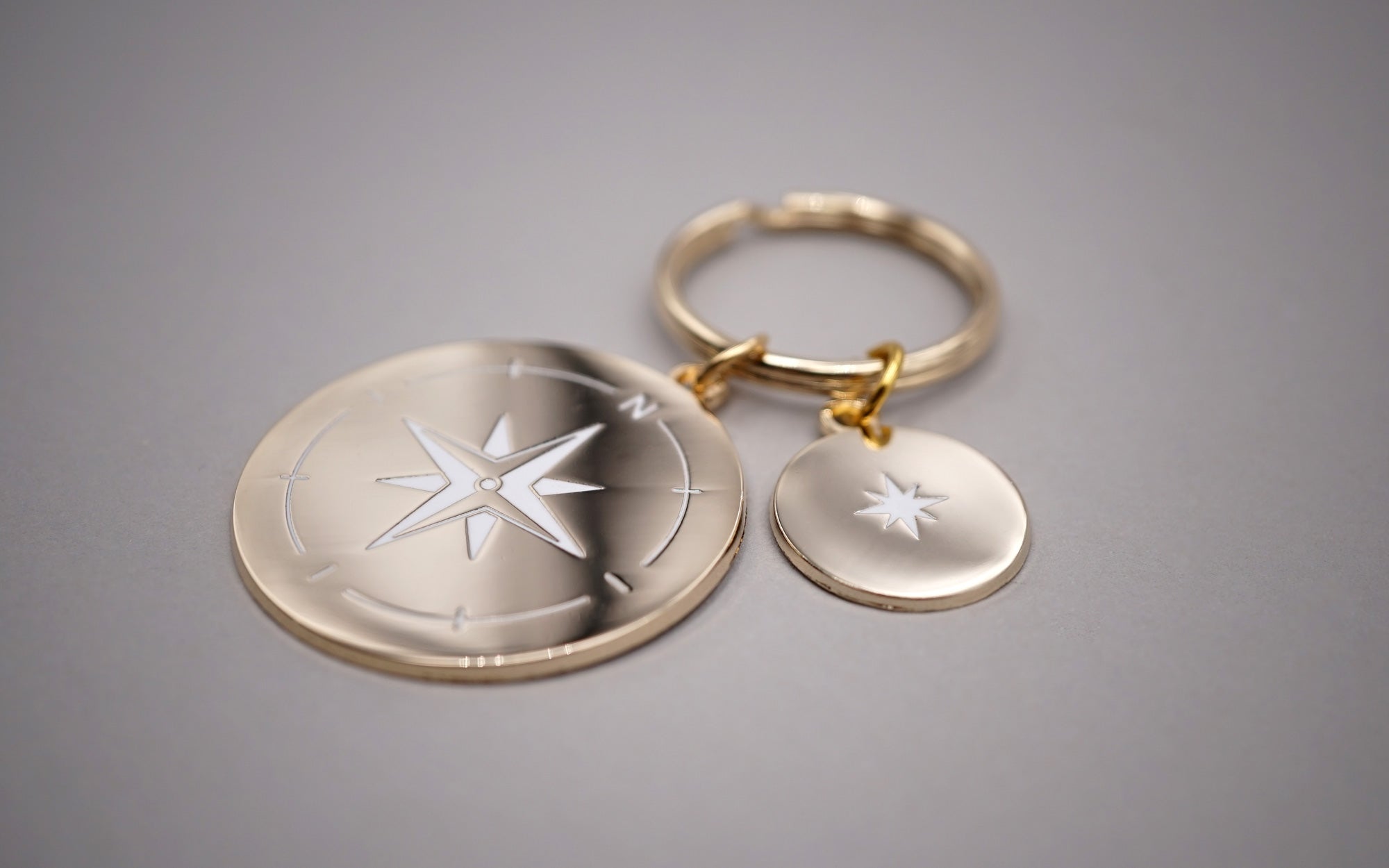 "True North" Keychain by Kelly McMahon