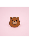 "Brown Bear" Pin by Kelly McMahon