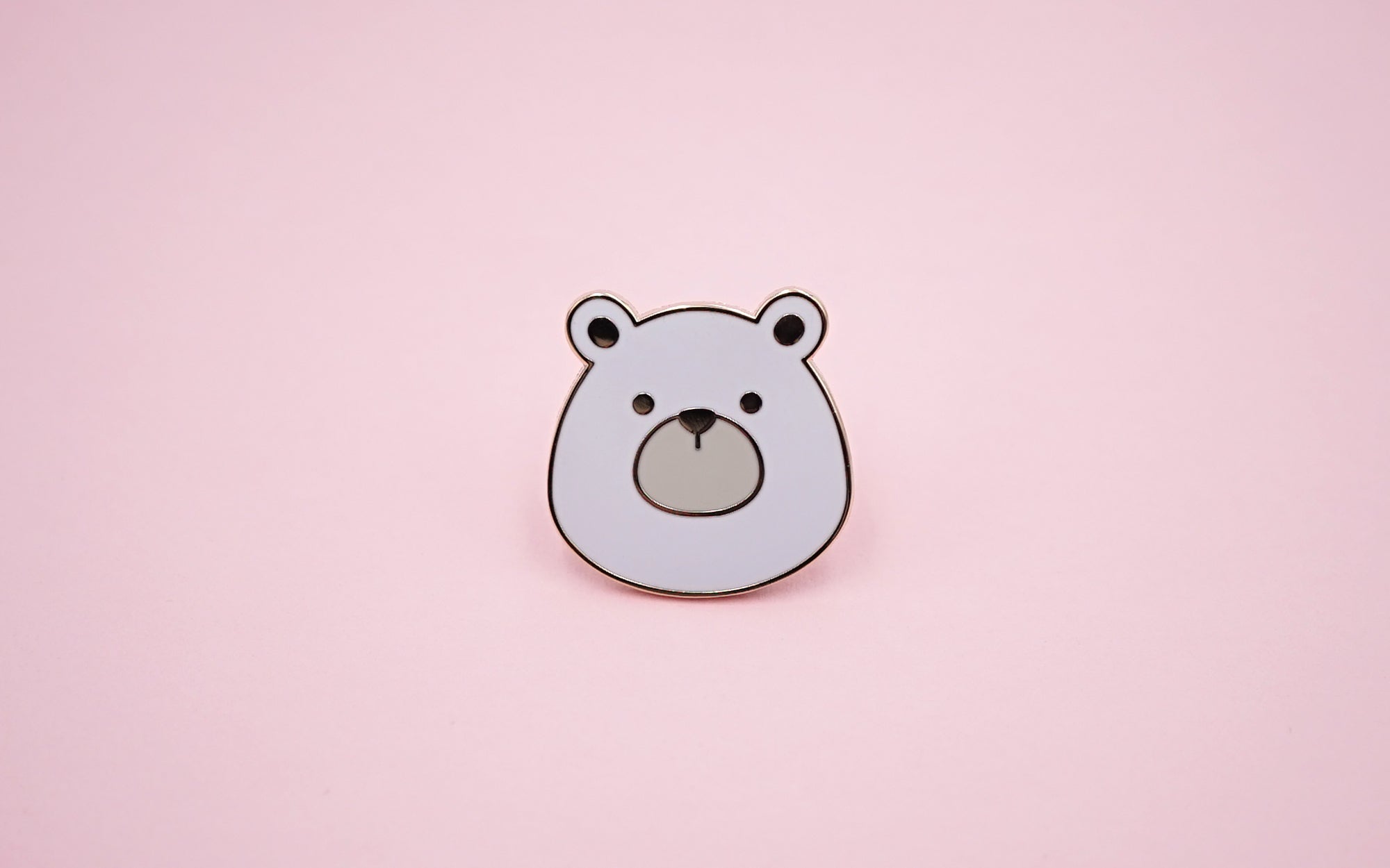 "White Bear" Pin by Kelly McMahon