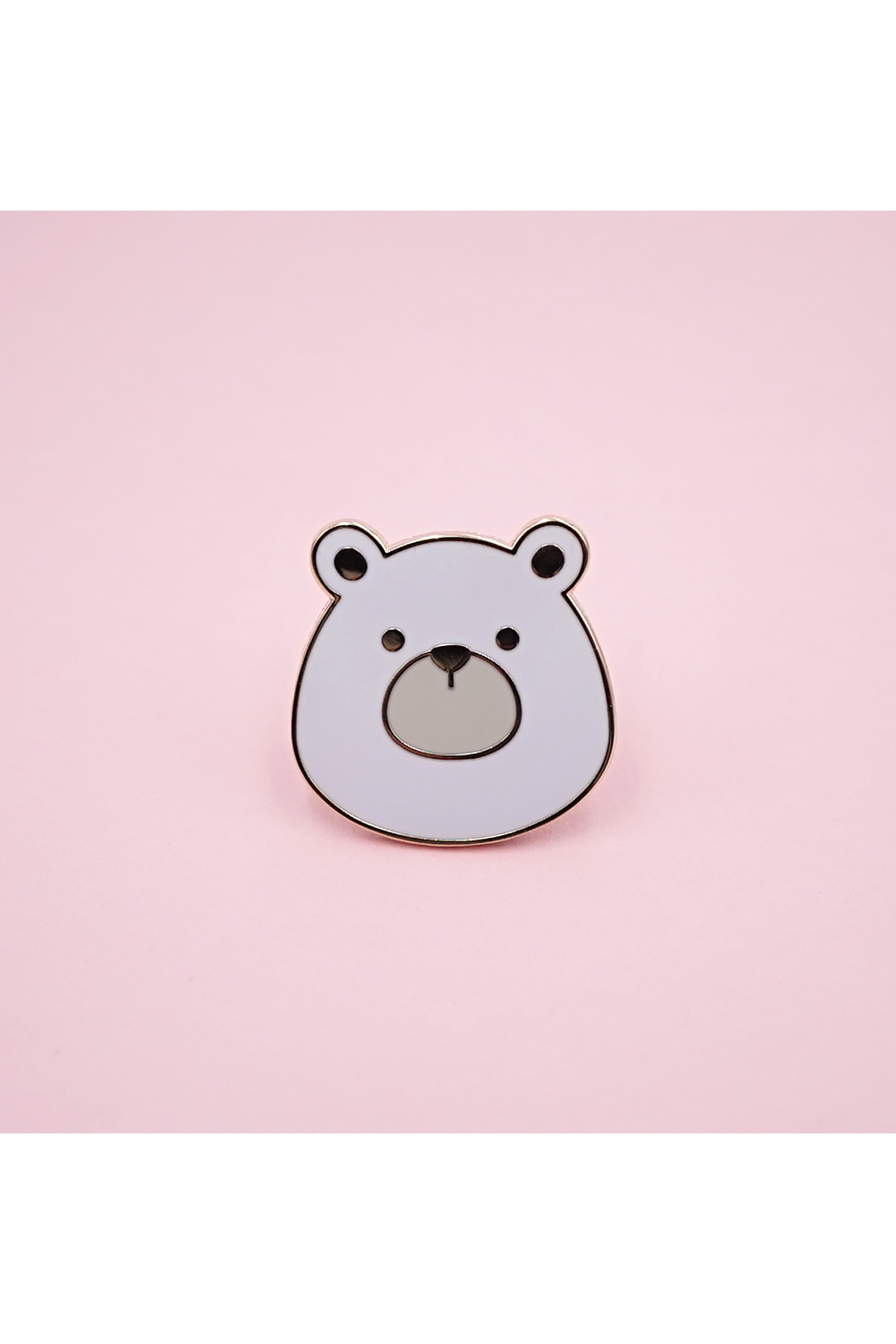 "White Bear" Pin by Kelly McMahon