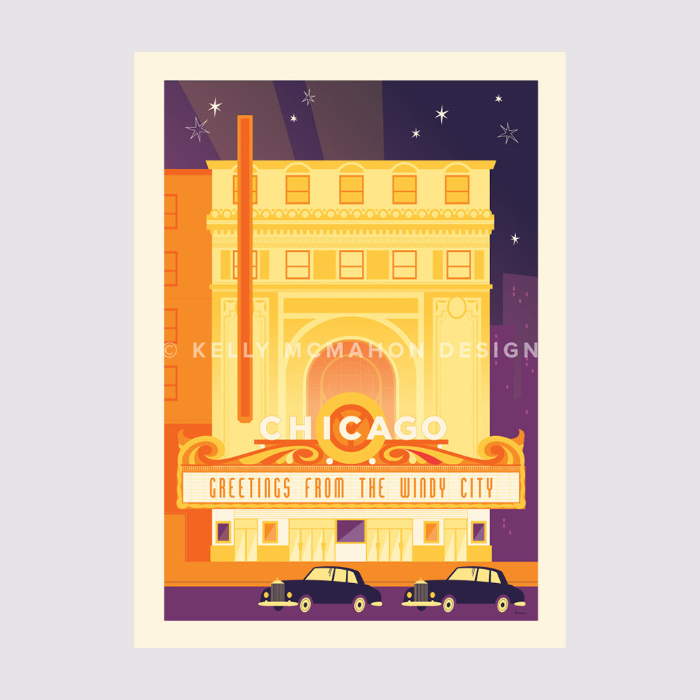 "Postcards from Chicago" Postcard Set by McMahon