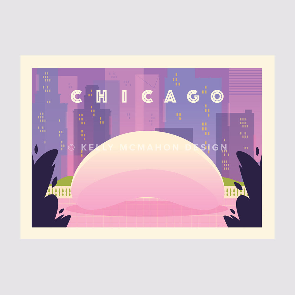 "Postcards from Chicago" Postcard Set by McMahon