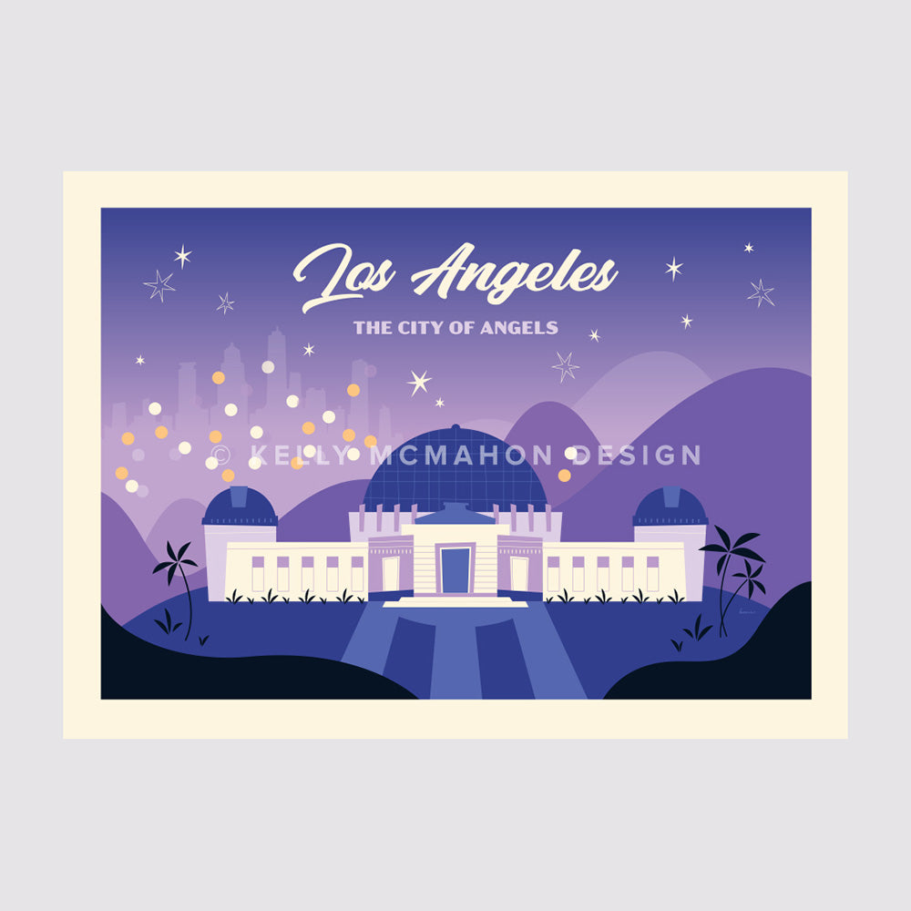 "Postcards from Los Angeles" Postcard Set by Kelly McMahon