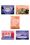 "Postcards from Los Angeles" Postcard Set by Kelly McMahon