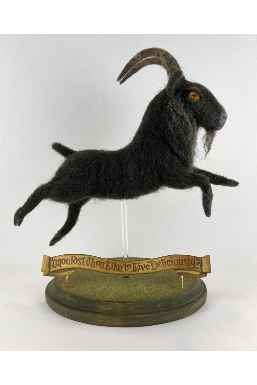 "Black Phillip, Black Phillip, King of All" by Kerri Wessel