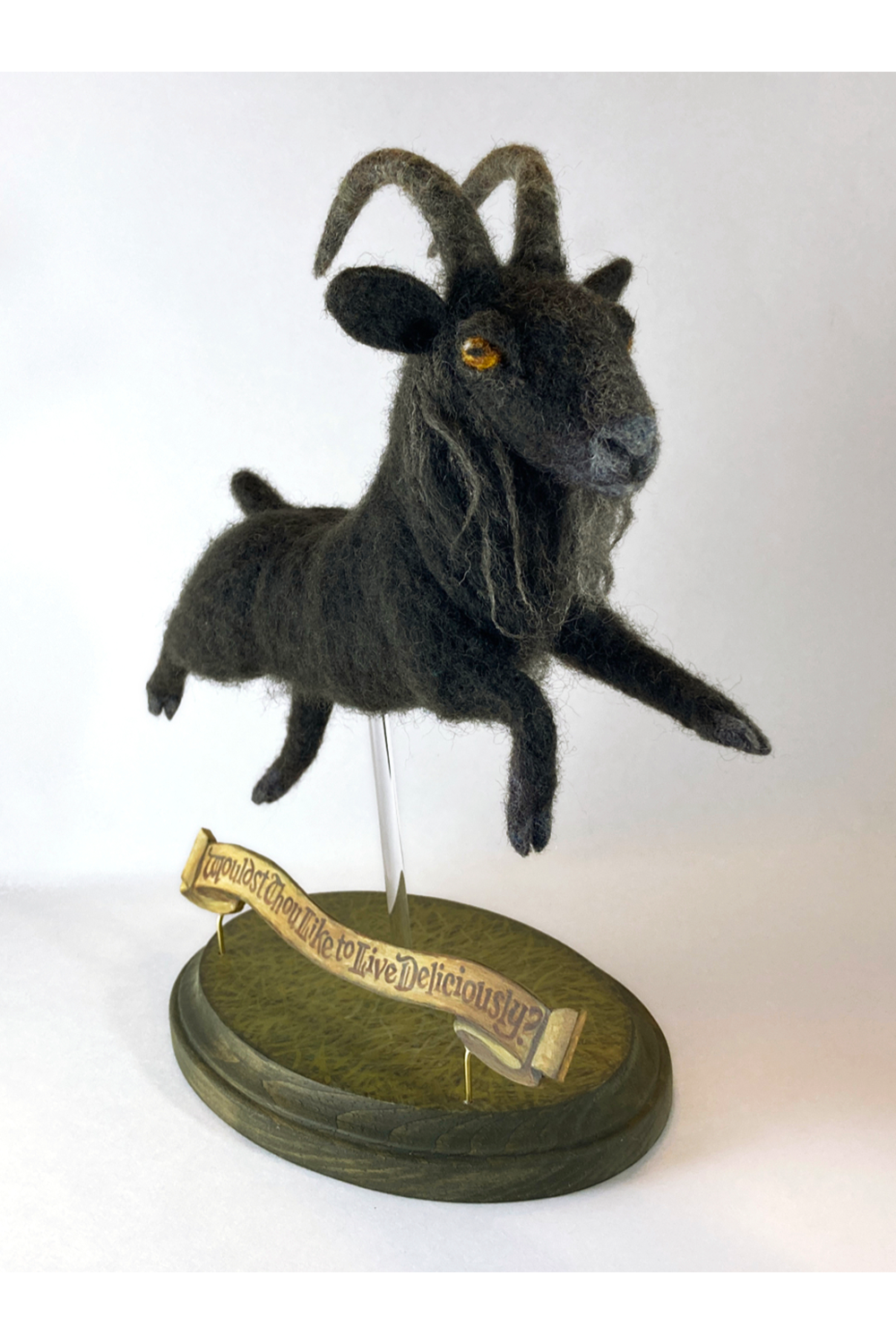 "Black Phillip, Black Phillip, King of All" by Kerri Wessel
