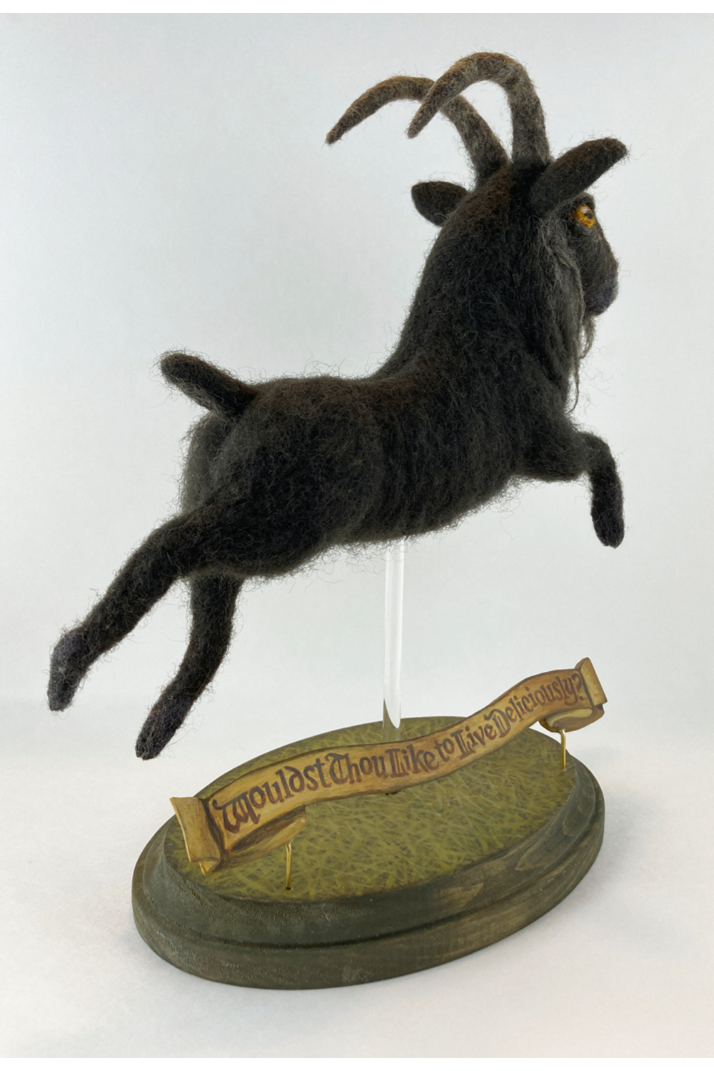 "Black Phillip, Black Phillip, King of All" by Kerri Wessel